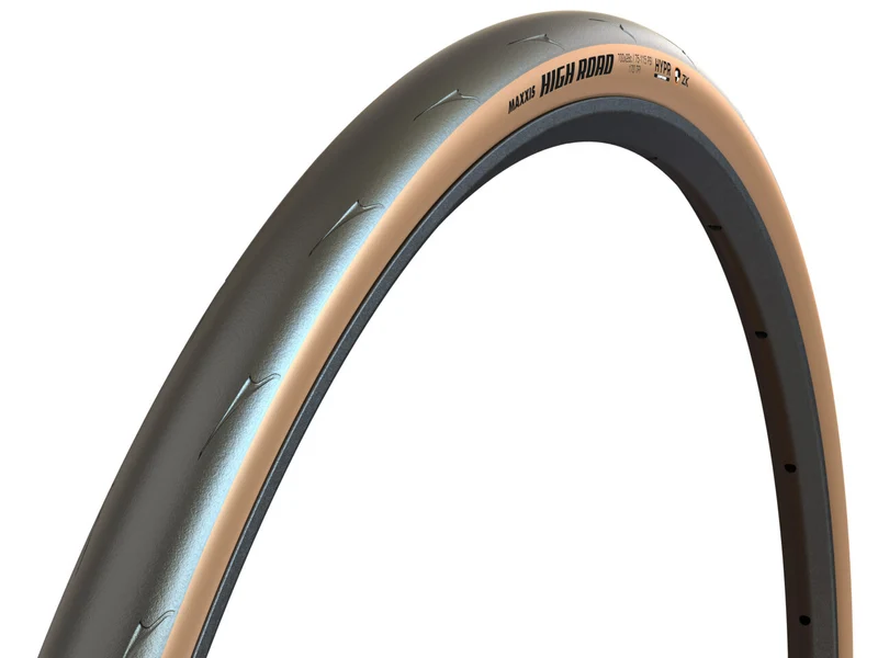 Llanta Maxxis High Road Tan Wall 700x25 Protección ZK 170TPI