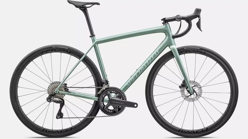 Bicicleta MTB Specialized Aethos Pro Metallic White Sage