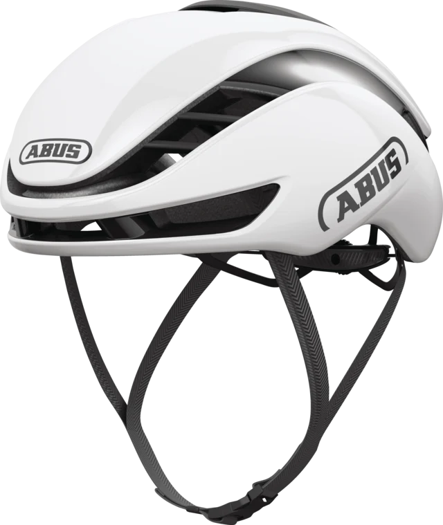 Casco de Ciclismo Abus Gamechanger 2.0 Shiny Blanco