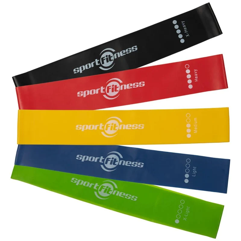 Set De Bandas Elásticas En Latex (Setx5) Sportfitness