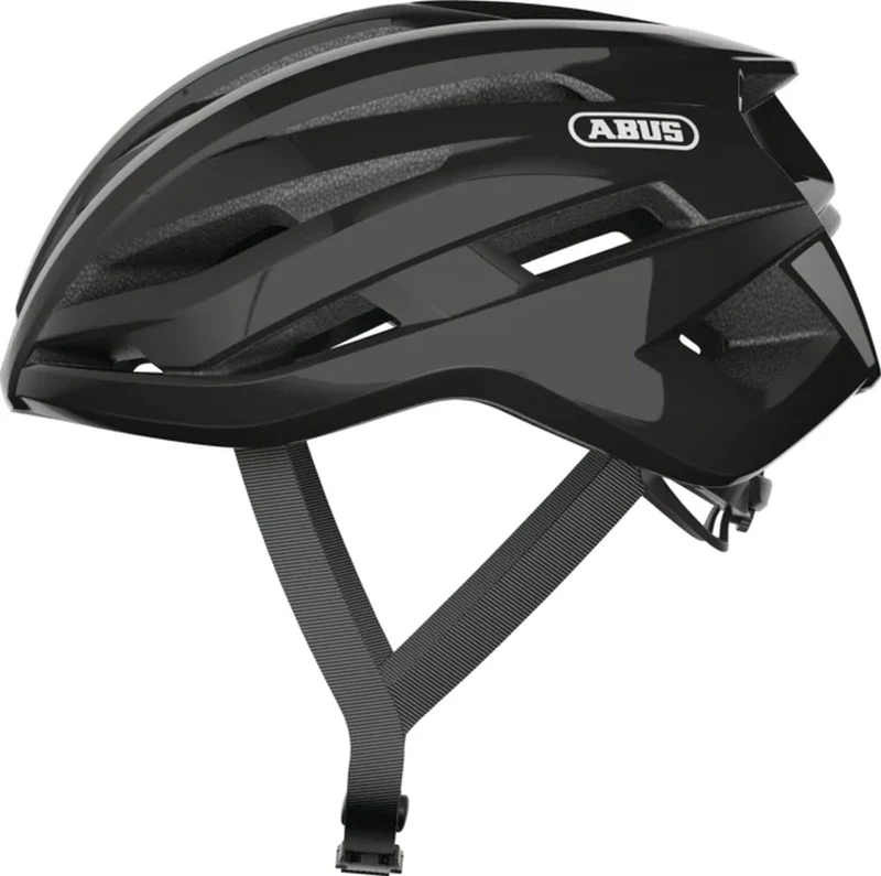 Casco de Ciclismo Abus StormChaser Negro Brillante