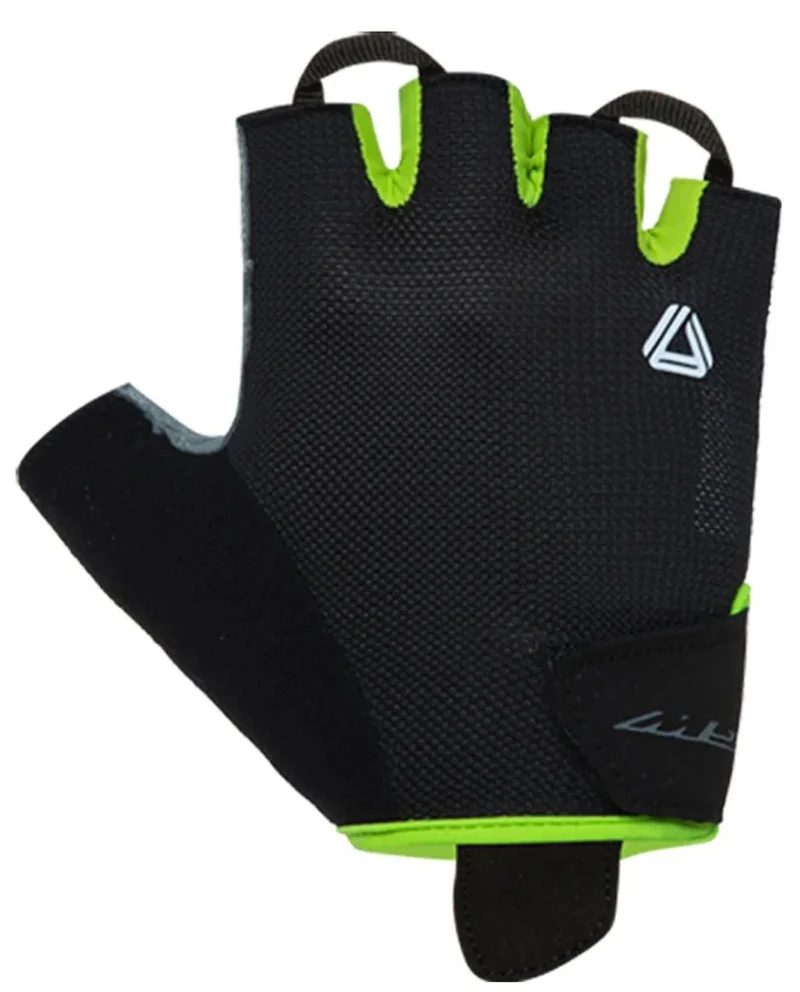 Guantes Ciclismo Cortos GW Pro Man Negro Amarillo