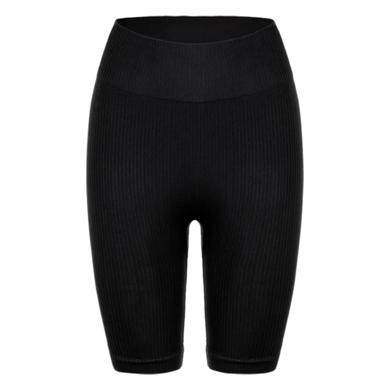 Short Largo Mujer Biker Seamless Spirit Sportfitness Negro