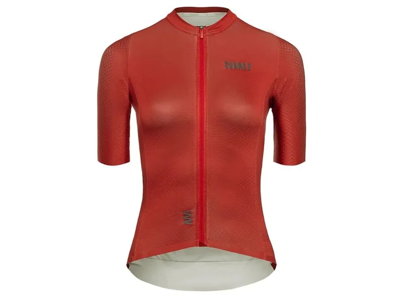 Jersey De Ciclismo M/C Mujer Suarez Lite Aurora Red